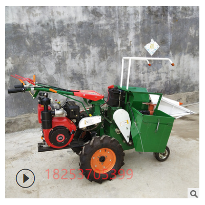 小型家用收獲機 適用手扶拖拉機割臺省力收玉米機 前置收割機圖片