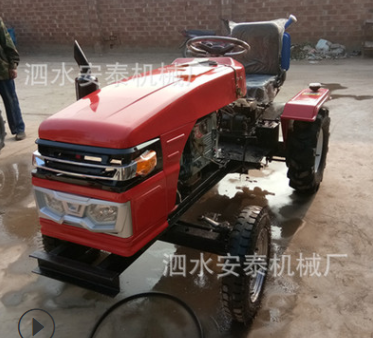 兩驅(qū)低矮果園耕整機(jī) 四輪大馬力農(nóng)用拖拉機(jī) 304單缸四驅(qū)旋耕機(jī)
