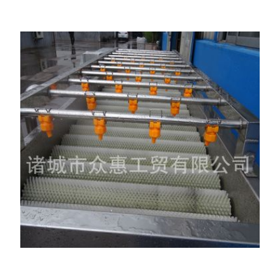 蘋果毛刷清洗機 高壓噴淋橘子水果清洗機 循環(huán)水檸檬清洗機