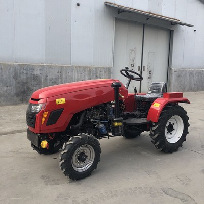40馬力四輪拖拉機 兩驅(qū)多功能田園管理機 農(nóng)田土壤耕整大型拖拉機