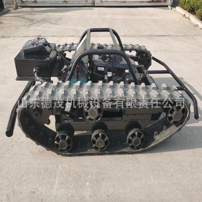 黑色農(nóng)用割草機除草機履帶式剪草機果園打草機全自動園林切草機