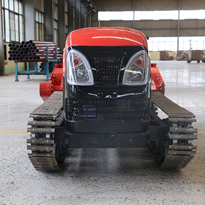 微型遙控履帶旋耕機(jī)18馬力 果園割草耕田機(jī)小型多功能起壟機(jī)