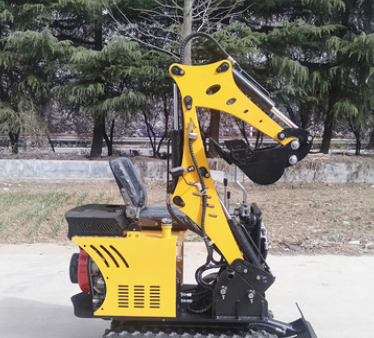 出口08型迷你履帶挖掘機 農(nóng)用微型挖掘機 果園小型液壓勾機抓木機
