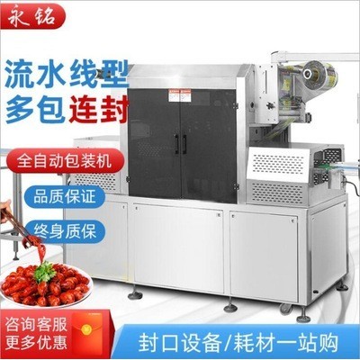 流水線全自動真空氣調包裝機高配置量個性化定制可上門安裝