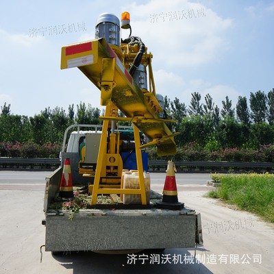 大型車載式綠籬修剪機(jī)市政園林綠化廠家直供城市中分帶樹枝修剪機(jī)