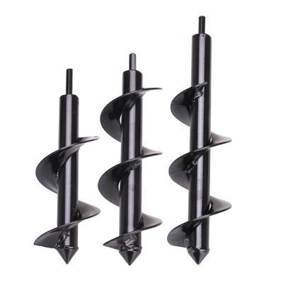 廠家批發(fā)小型螺旋桿手電鉆地鉆鉆頭種花松土挖坑手提式短桿鉆頭