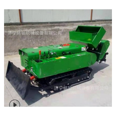 果園履帶式開溝施肥 旋耕機(jī)除草 自動(dòng)施肥機(jī)