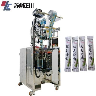 圓角長(zhǎng)條蜂蜜 定量醬體包裝機(jī) 背封R角液體包裝機(jī)械