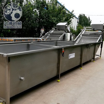 新品QX-3米型清洗機效率高 海鮮清洗線設(shè)備 促銷果蔬清洗機