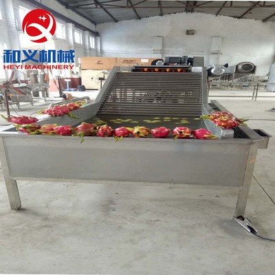 廠家直供毛桃清洗機(jī) 304不銹鋼軟毛刷清洗設(shè)備 黃桃清洗機(jī)可試機(jī)