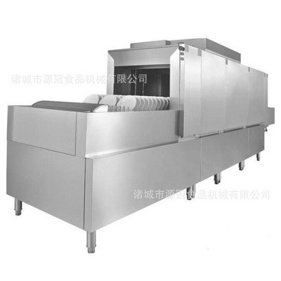 廠家供應(yīng)學(xué)校工廠酒店用碗碟清洗機(jī) 長(zhǎng)龍式餐盤(pán)清洗機(jī)