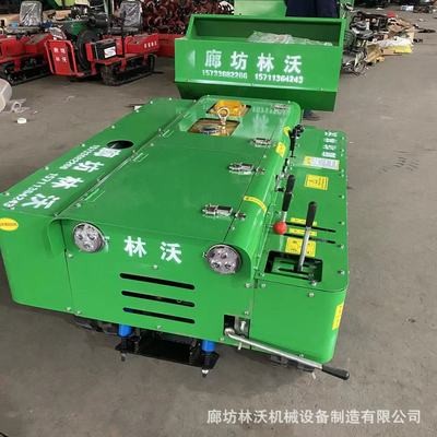 履帶式旋耕機多功能農(nóng)用大棚果園田園管理開溝機乘坐式柴油微耕機