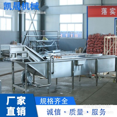 氣泡清洗機(jī)價格 肉制品排骨清洗流水線 食堂果蔬清洗設(shè)備