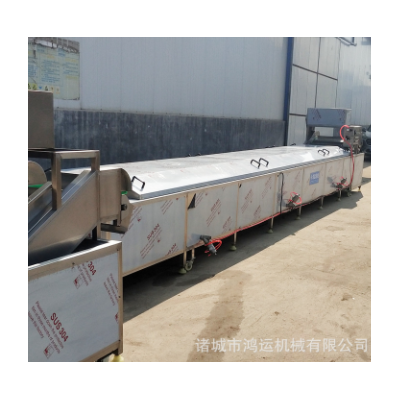 小龍蝦漂燙清洗流水線 不銹鋼魷魚八爪魚漂燙機(jī)