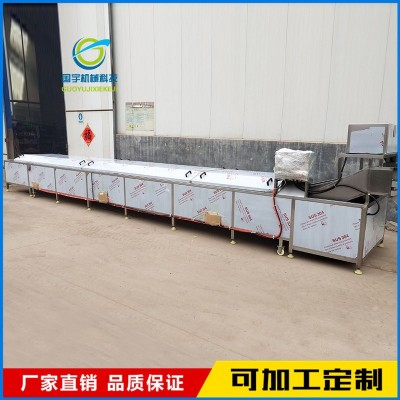 蔬菜殺青流水線 不銹鋼蒸煮漂燙池 魷魚漂燙機(jī)