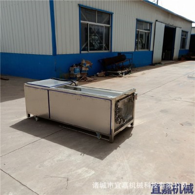 不銹鋼毛棍刷清洗機土豆紅薯蓮藕胡蘿卜薺菜脫皮去皮清洗泥沙設備