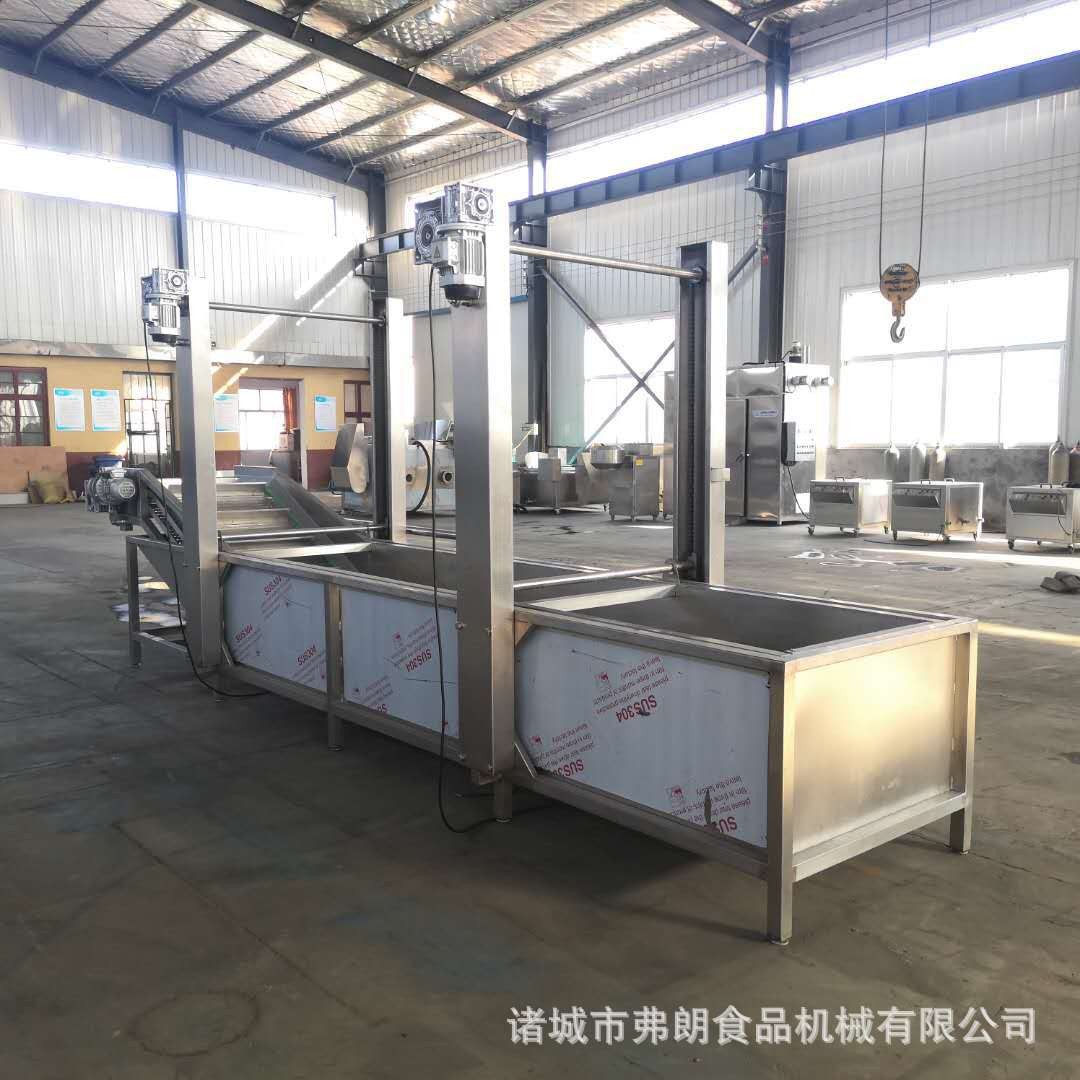 不銹鋼果蔬清洗設備廠家 海鮮臭氧清洗機 氣泡噴淋式蔬菜清洗機