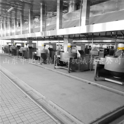 整套學(xué)校公司食堂凈菜處理機(jī)械 熬粥燉肉炒菜炒醬機(jī) 中央廚房設(shè)備