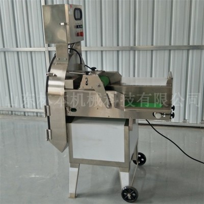 商用切菜機大頭菜切絲設(shè)備 芹菜段加工設(shè)備切菜機 葉菜類切菜機