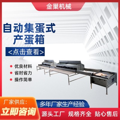 產(chǎn)蛋箱 源頭廠家自動化畜牧業(yè)設(shè)備人工養(yǎng)雞設(shè)備 自動集蛋式產(chǎn)蛋箱