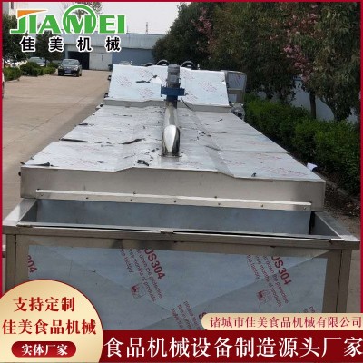 毛豆蒸煮漂燙機 玉米蒸煮漂燙流水線 連續(xù)式秋葵殺青預(yù)煮設(shè)備
