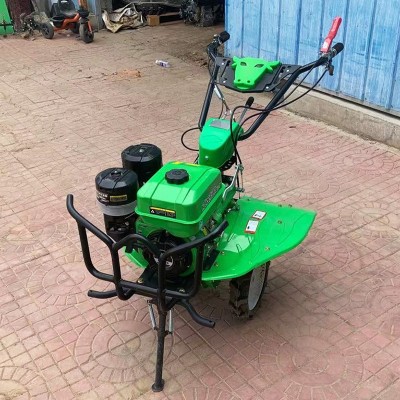 水田旱地開溝除草兩驅(qū)直聯(lián)耘耕機(jī) 農(nóng)業(yè)大棚壤土四驅(qū)田園管理機(jī)