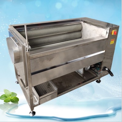 供應(yīng)土豆去皮機(jī) 毛刷式大姜去泥清洗機(jī) 全自動(dòng)紅薯去皮毛刷清洗機(jī)