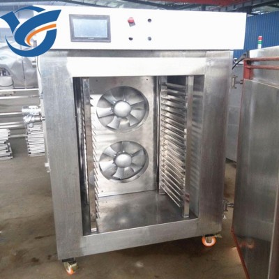 移動萬向式輪速凍設(shè)備 不銹鋼液氮速凍柜 低溫水餃餛飩速凍機