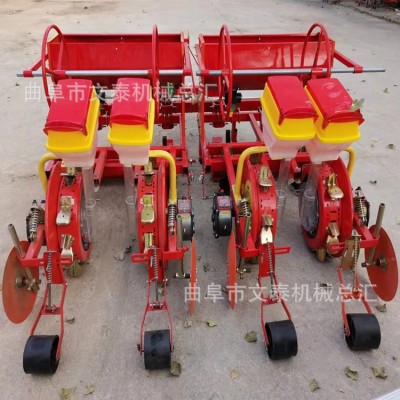 玉米大豆鋪膜播種機(jī) 先覆膜后播種膜上粘玉米播種機(jī)甜玉米播種機(jī)