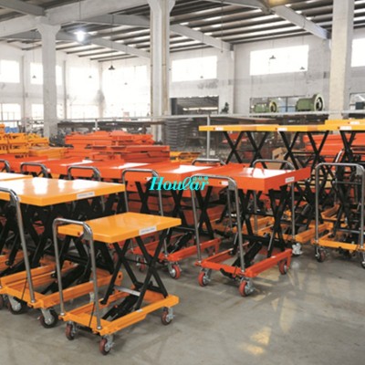 現(xiàn)貨供應(yīng)PTS500手動平臺模具平臺車液壓臺車液壓平臺升降手推車