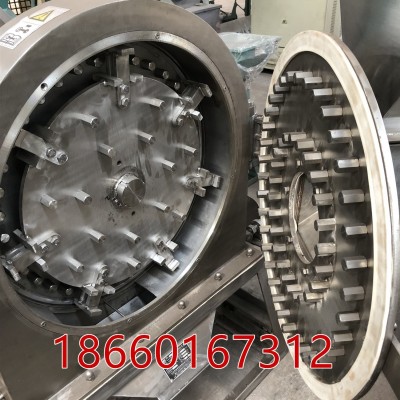 山東泡濕大米粉碎機視頻，高速雜糧磨粉機，大米磨粉機廠家MT