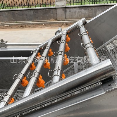 大姜去皮清洗機 姜糖加工成套設備 撥打電話定制不同產量