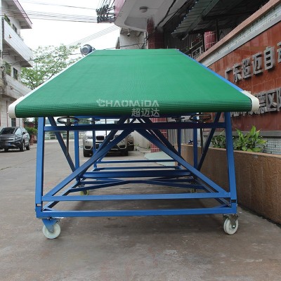 供應(yīng)爬坡移動(dòng)皮帶式輸送機(jī) 物流上下輸送線 重型礦用皮帶輸送機(jī)