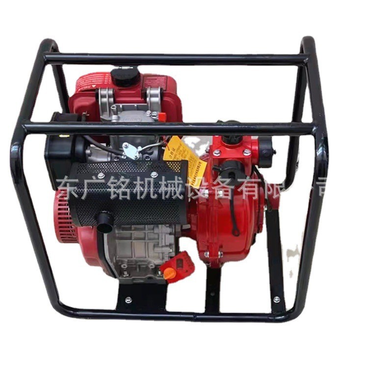 農(nóng)田澆地灌溉泵 汽油高壓抽水泵 手推式風(fēng)冷柴油自吸泵
