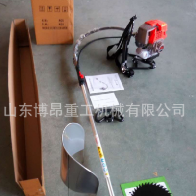 果園大棚農(nóng)田用鋤草機(jī)便攜式汽油松土機(jī)二沖程汽油割草機(jī)