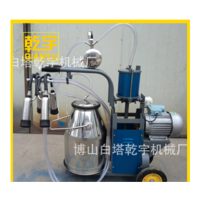 電動(dòng)活塞式擠奶機(jī)養(yǎng)殖設(shè)備 牛用羊用擠奶機(jī)擠奶機(jī) 單桶移動(dòng)擠奶機(jī)