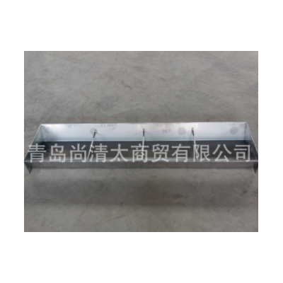廠家供應(yīng)不銹鋼豬用喂食器 豬食槽 通長(zhǎng)食槽 料槽 大批量