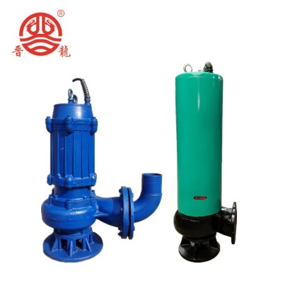 WQ 大功率 無(wú)堵塞 底吸式 工程用 潛水排污泵 潛污泵