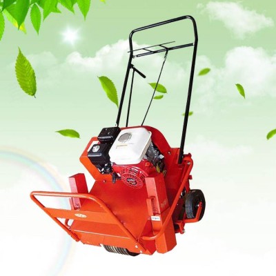 手推式小型草坪打孔機(jī) 人工種植草坪打孔機(jī) 草地透氣自走鉆孔機(jī)