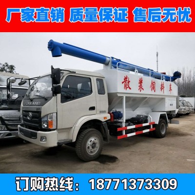 廠家直銷福田時(shí)代6噸小型散裝飼料運(yùn)輸車|12方家禽飼料運(yùn)輸車廠家