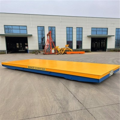 廠家定制搬運工具電動蓄電池平板車 工業(yè)重型低壓無軌轉(zhuǎn)向地平車