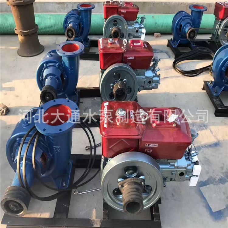 大流量混流泵農(nóng)用抽水機(jī)柴油機(jī)水泵臥式灌溉水泵防洪排澇魚(yú)塘養(yǎng)殖