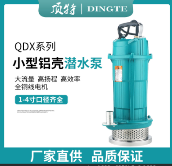 QDX家用小型潛水泵單相220V農(nóng)用灌溉抽水泵潛水泵高揚(yáng)程大流量