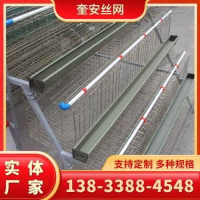 熱鍍鋅籠具 肉雞籠 三層兩門立體式肉雞籠 育雛籠農(nóng)牧雞籠 廠家