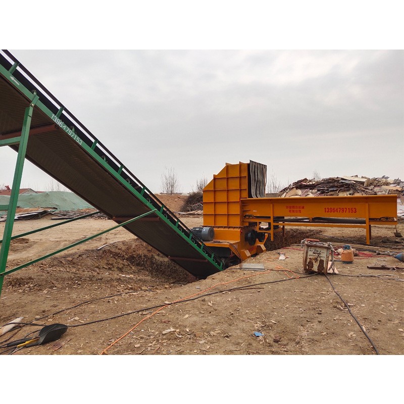 木材樹(shù)枝破碎機(jī)設(shè)備 雙輥燃料樹(shù)墩機(jī) 規(guī)格齊全拆遷料破碎機(jī)