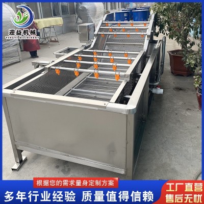 生菜茄子氣泡清洗機 辣椒大棗氣泡清洗機 鮮蒜芹菜韭菜清洗設(shè)備