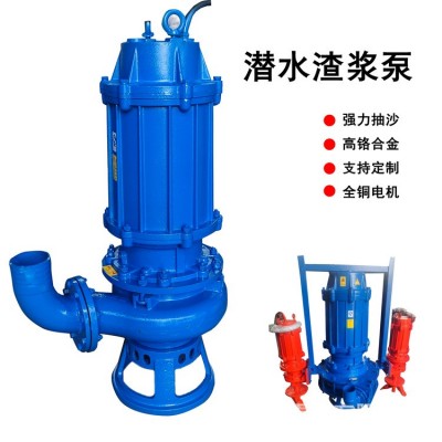 潛水抽沙泵6寸8寸立式吸沙泵船用抽砂泵河底清淤泥漿泵潛水渣漿泵