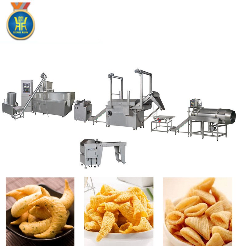 廠家多年生產(chǎn)銷(xiāo)售油炸食品設(shè)備全自動(dòng)鍋巴膨化機(jī)小米鍋巴生產(chǎn)線