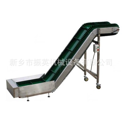 大傾角皮帶輸送機(jī) 高效輸送機(jī) 沙石運(yùn)輸機(jī) 大型輸送機(jī) 廠家定制款