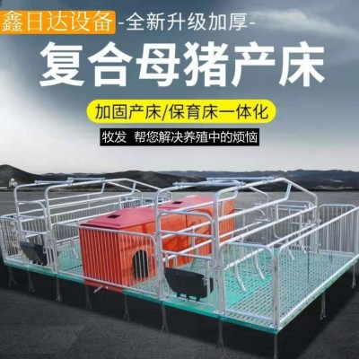 廠家直供復(fù)合保育床母豬產(chǎn)床不銹鋼復(fù)合漏糞板仔豬一體兩用保育床